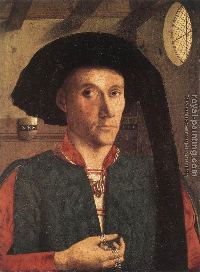 Petrus Christus : Portrait Of Edward Grimston